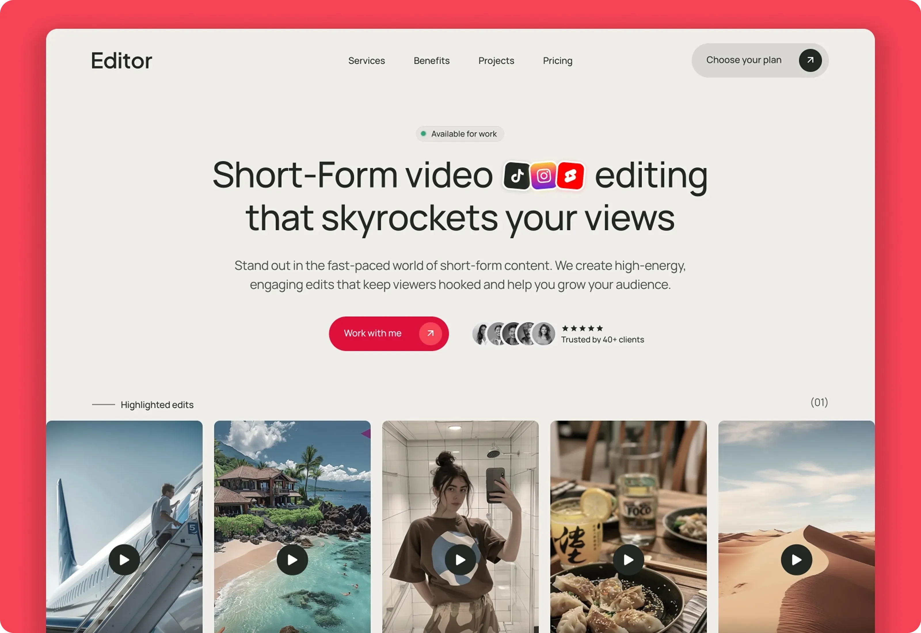 Editor — Video Editor